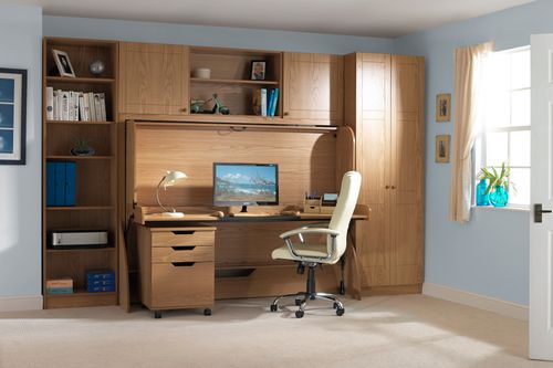 StudyBed in Oak Veneer